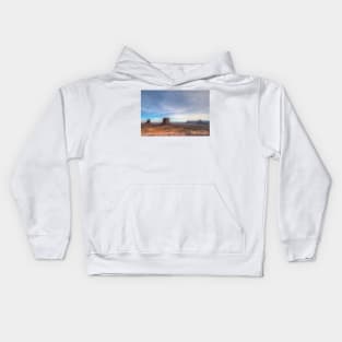 Monument Valley and Clouds5 Kids Hoodie